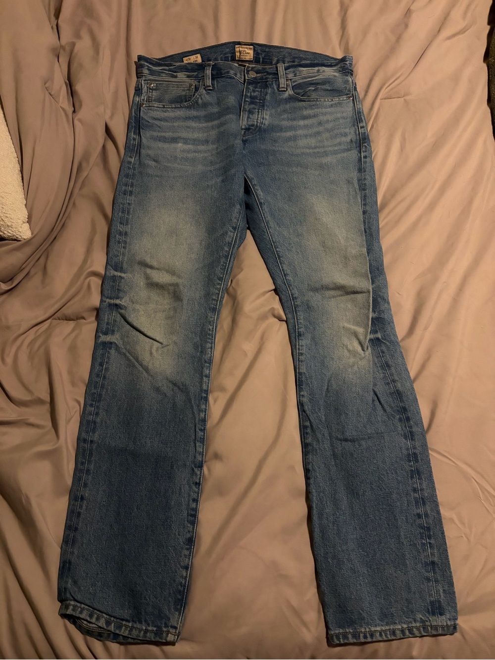 J. Crew Men's Light Blue Bootcut Jeans